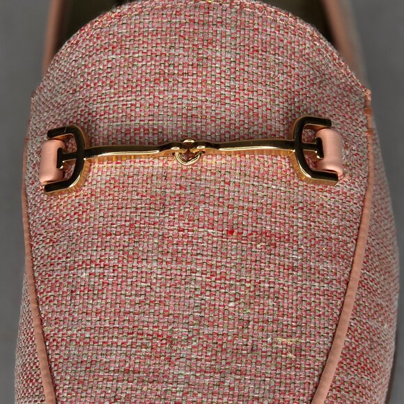 Sam Edelman Women's Loraine Pink Metlinen Flats Multiple Sizes - Picture 6 of 10